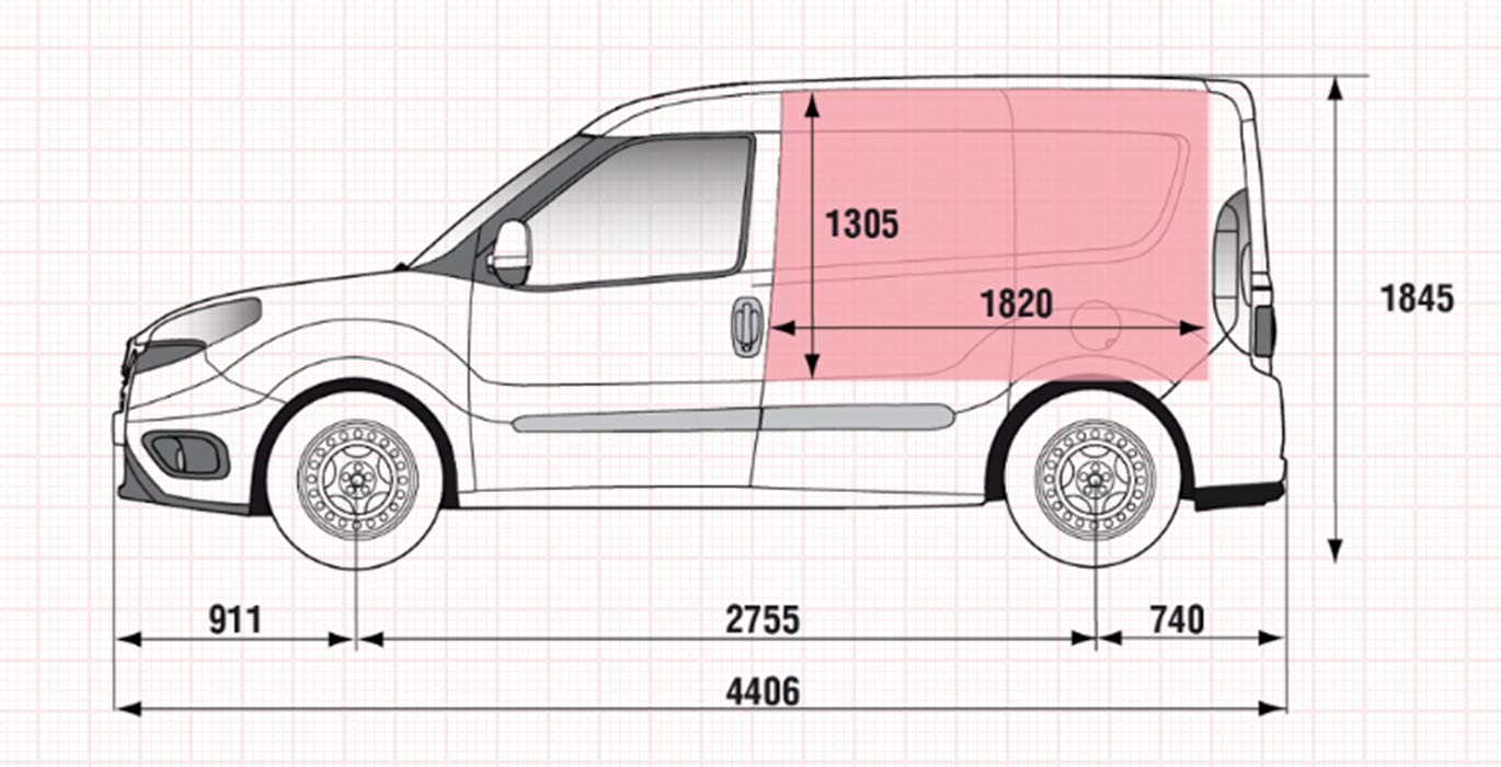 FIAT Doblo Cargo SX 1.3 Multijet 70 kW 95 CV | Total Renting