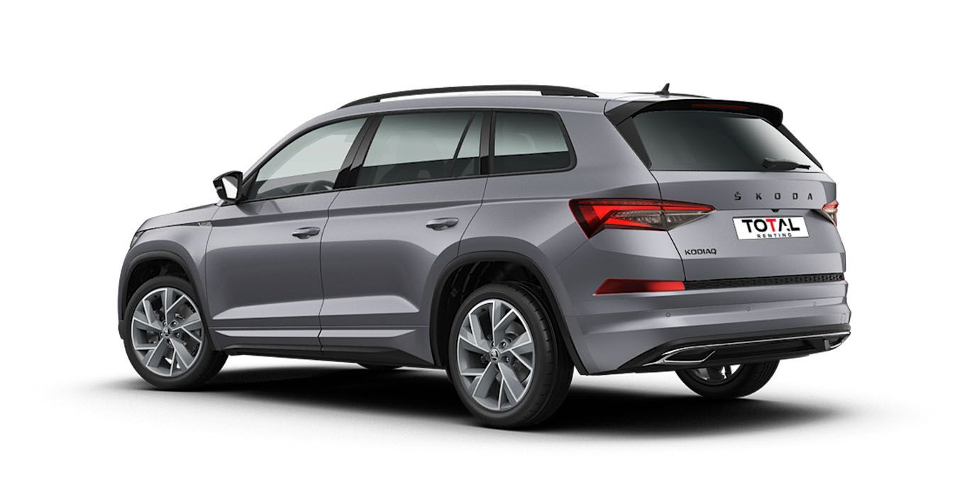 SKODA Kodiaq Sportline 2.0 TDI 150cv DSG exterior trasera | Total Renting